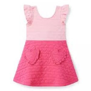 Quilted Janie and Jack heart dress